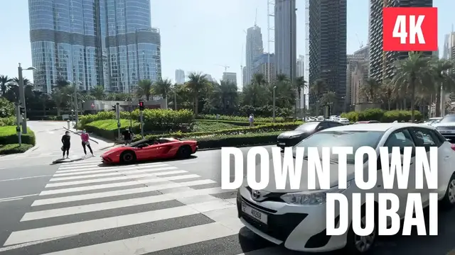 'Video thumbnail for Downtown Dubai Walking Tour 4K'