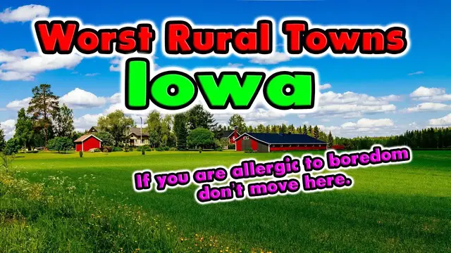'Video thumbnail for What are Iowa's Worst Rural Towns?'