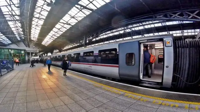 'Video thumbnail for Ireland’s Cross-Border Express: Enterprise, FIRST PLUS: Dublin to Belfast'