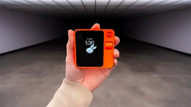 'Video thumbnail for rabbit r1 Unboxing and Hands-on'