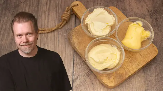 'Video thumbnail for How to make Cultured Butter for your sourdough bread | Foodgeek Recipe'