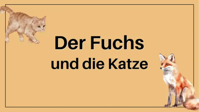 'Video thumbnail for Der Fuchs und die Katze Märchen'