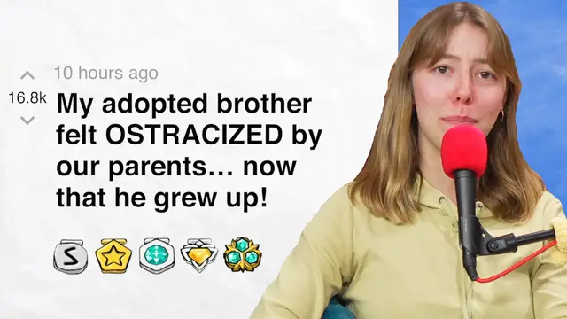 'Video thumbnail for My adopted brother felt ostracized by our parents… now that he's grown up. - r/relationship_advice | Reddit Stories'