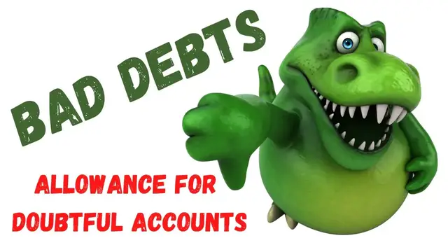 'Video thumbnail for Bad Debts & Allowance for Doubtful Accounts | Accounting How To | How to Pass Accounting Class'