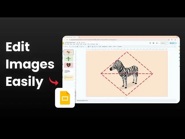 'Video thumbnail for How to Edit Images in Google Slides'