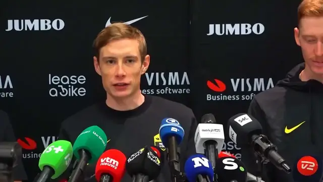 'Video thumbnail for 'I'm stronger than ever' - Vingegaard ahead of Tour de France'