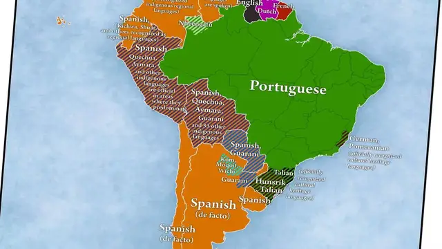 'Video thumbnail for What If South American Countries Were Divided By Language?'