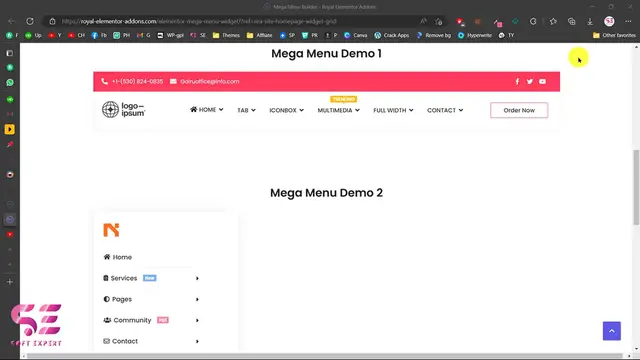 'Video thumbnail for How to make a Mega Menu in Elementor for FREE - 2023'