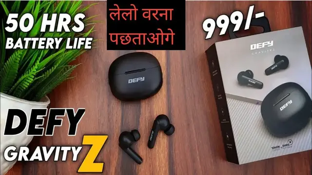 'Video thumbnail for Defy gravity Z true wireless earbuds detailed compare review under 999₹'