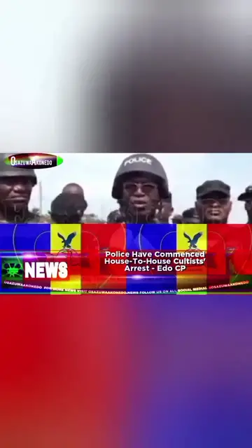 'Video thumbnail for Police Have Commenced House-To-House Cultists' Arrest - Edo CP '