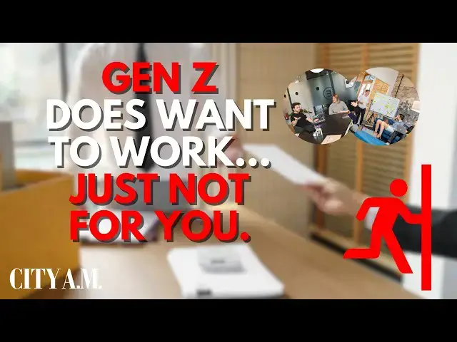 'Video thumbnail for Why are Gen Z workers quitting their 9-5 jobs?'