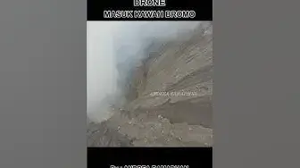 'Video thumbnail for NGERI‼️DRONE MASUK KAWAH BROMO😱😱😱'