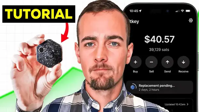 'Video thumbnail for ryan scribner: bitkey bitcoin wallet tutorial: how to set up, buy & transfer crypto (2025)'