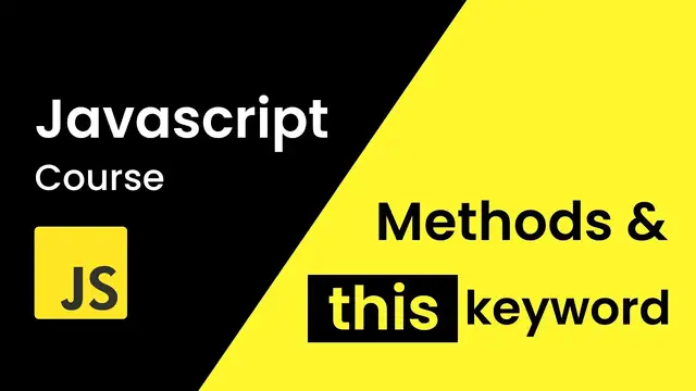'Video thumbnail for JavaScript Object Methods And This Keyword In JavaScript _ Tutorial For Beginners'