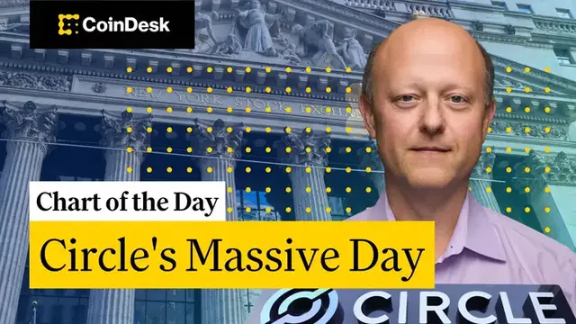 'Video thumbnail for Circle Shares Soar on NYSE Debut'