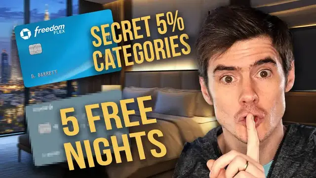 'Video thumbnail for ben hedges: chase freedom flex & discover it: maximizing 5% quarterly categories + travel rewards'