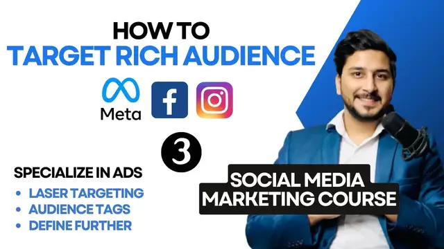 'Video thumbnail for How to Target RICH PEOPLE On Facebook Ads - Social Media Marketing Course (Meta Ads Specialization)'