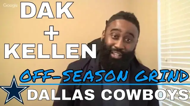'Video thumbnail for law nation sports: dak prescott and kellen moore discuss the off-season grind with dallas cowboys!'