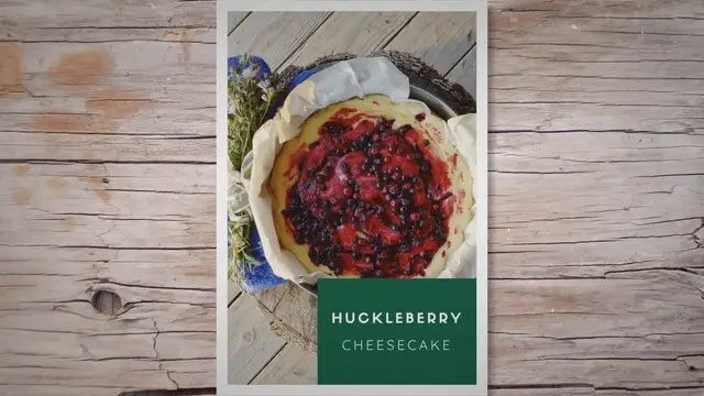 'Video thumbnail for Huckleberry Cheesecake Recipe'