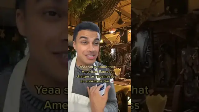 'Video thumbnail for apple crider: diners beware: american express not accepted'