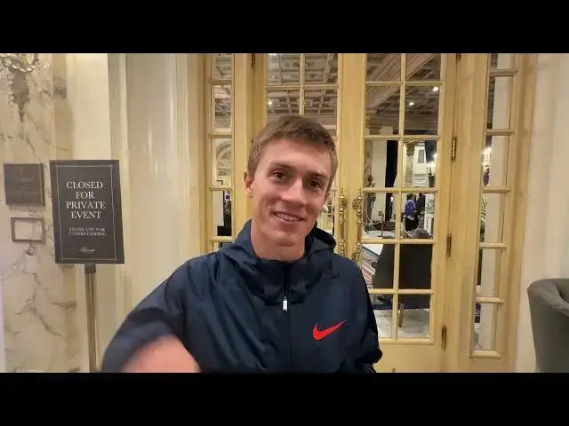 'Video thumbnail for Interview with Conner Mantz: 4th Overall at the 2025 Boston Marathon in a 2:05:08 PR'