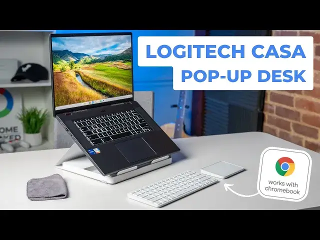 'Video thumbnail for Logitech Casa Pop-Up Desk: Unboxing & Impressions'
