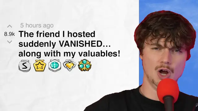 'Video thumbnail for The friend I hosted suddenly VANISHED… along with my valuables! - r/okstorytime | Reddit Stories'