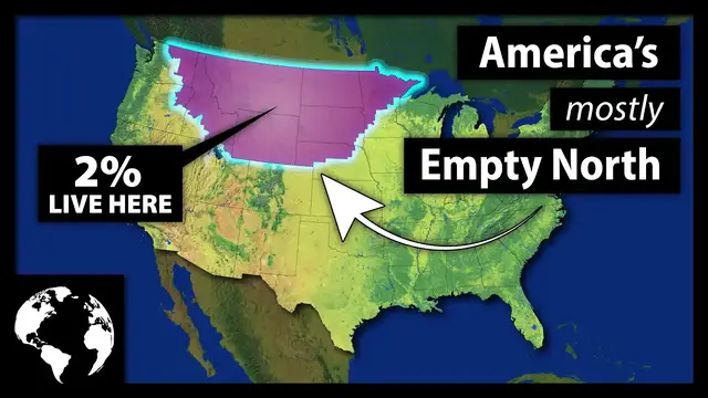 'Video thumbnail for Why So Few Americans Live In This HUGE Area In The Northern Part Of The Country'