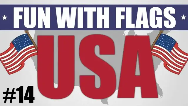 'Video thumbnail for Fun With Flags #14 - Flag of the U.S.A.'