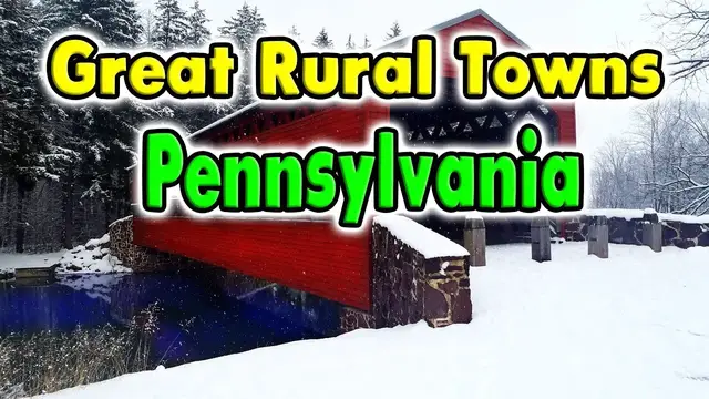 'Video thumbnail for Great Rural towns in Pennsylvania to buy real estate or maybe retire,,'