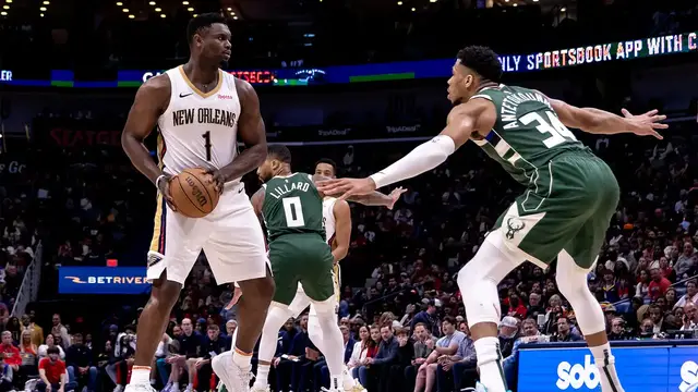 'Video thumbnail for Who Is More Likely To Be Traded: Giannis or Zion?'