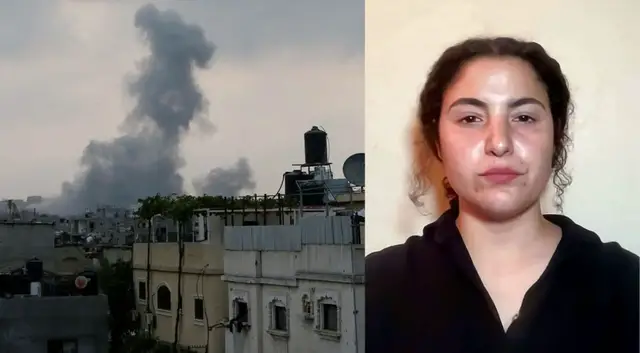 'Video thumbnail for Palestinian journalist says she is eating one meal per day'