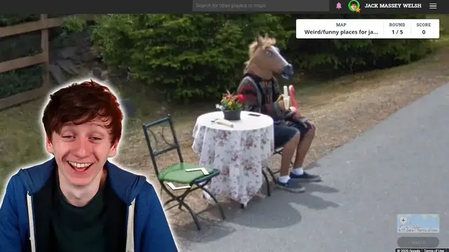 'Video thumbnail for Reacting to Google Street Views FUNNIEST Locations'