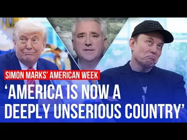 'Video thumbnail for 'So pathetic, is there any point salvaging it?' | Simon Marks’ American Week on LBC'