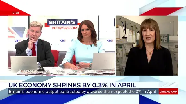 'Video thumbnail for ‘Disappointing’ but ‘not surprising’ GDP figures down to Donald Trump, says Chancellor'