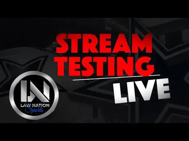 'Video thumbnail for Law Nation Live Test Stream'