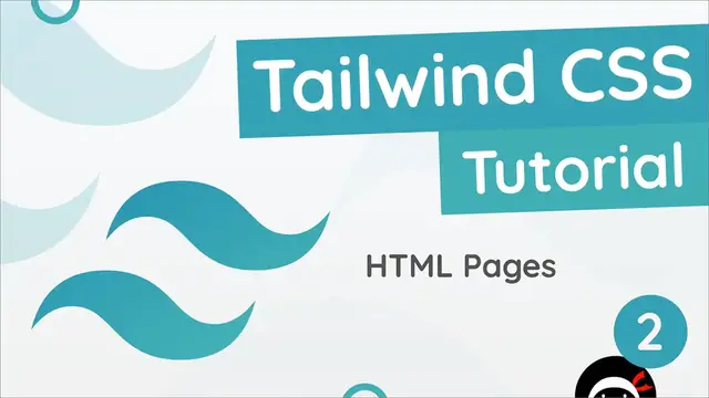 'Video thumbnail for Tailwind CSS Tutorial #2 - HTML Template'