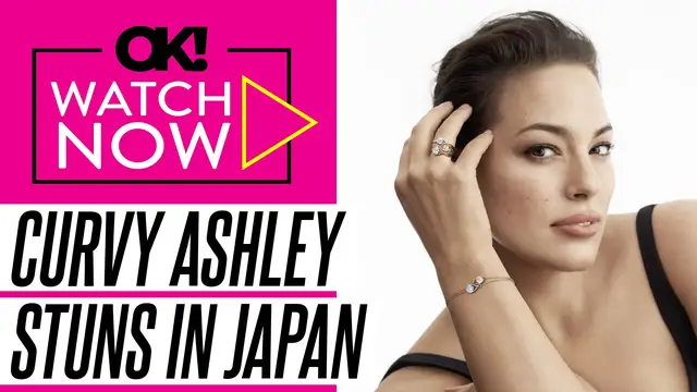'Video thumbnail for Ashley Graham Shows Off Her Curves in Cut Out Bathing Suit as She Explores Japan: Photos '