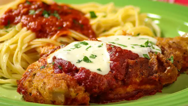 'Video thumbnail for Crispy Chicken Parmesan – A Classic Italian Favorite! 🍝🧀'