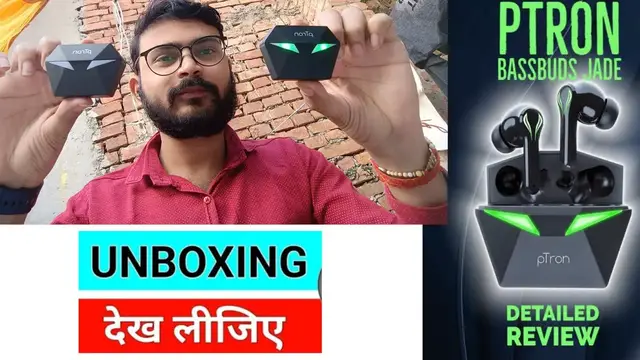 'Video thumbnail for Best Budget GAMING TWS Earbuds 2022 Under 1500 for BGMI/PUBG | PTron Bassbuds Jade Gaming TWS Review'
