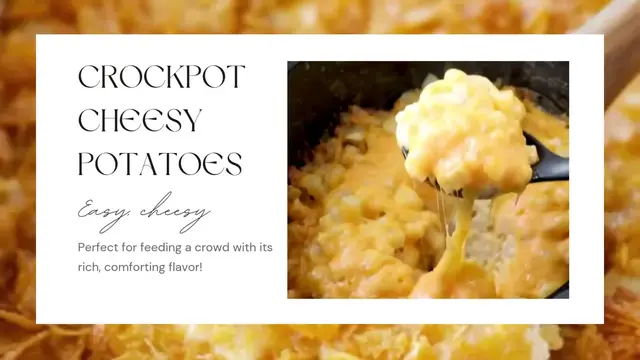 'Video thumbnail for Crockpot Cheesy Potatoes'
