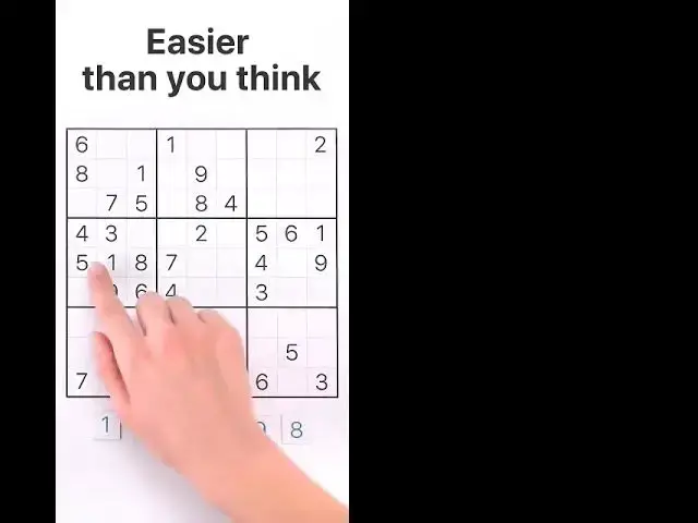 'Video thumbnail for #logicpuzzles #sudokutips'