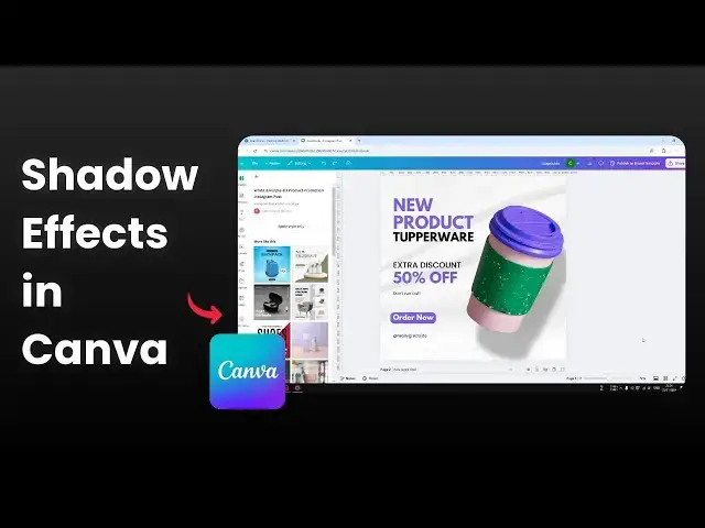 'Video thumbnail for How to Add Shadow to Product Images in Canva'