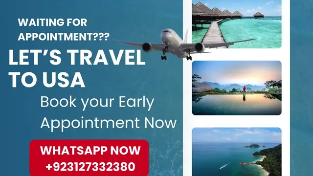 'Video thumbnail for Get USA Visa Appointment available at the earliest convenience '
