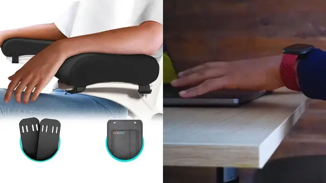 'Video thumbnail for Ergonomic Office Chair Arm Covers Review'