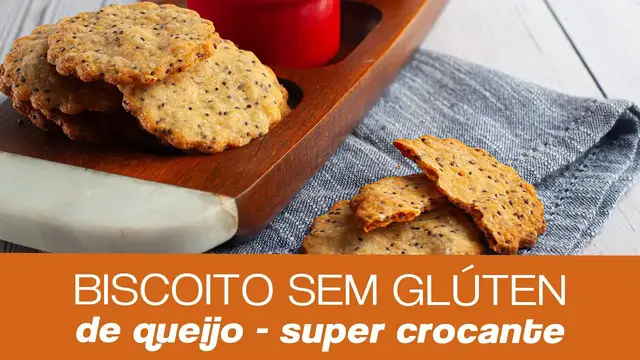 'Video thumbnail for Biscoito de queijo sem glúten - super nutritivo e delicioso'