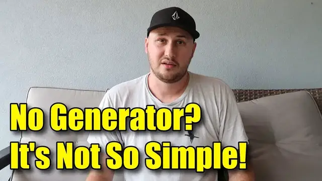 'Video thumbnail for No Generator? - Off Grid Not So Simple!'