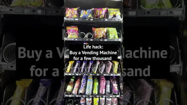 'Video thumbnail for Make this investment! #money #entrepreneur #vendingmachine #sidehustle'