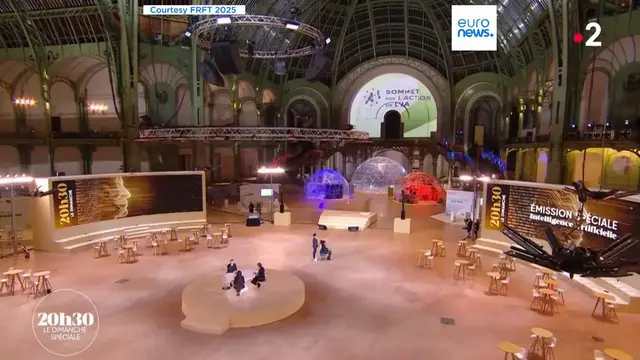 'Video thumbnail for World leaders and tech giants converge in Paris for AI summit'