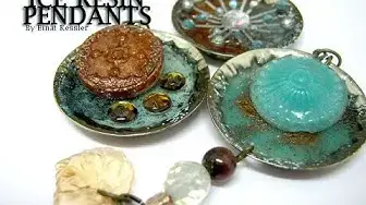 'Video thumbnail for Mixed Media Ice Resin Pendants'